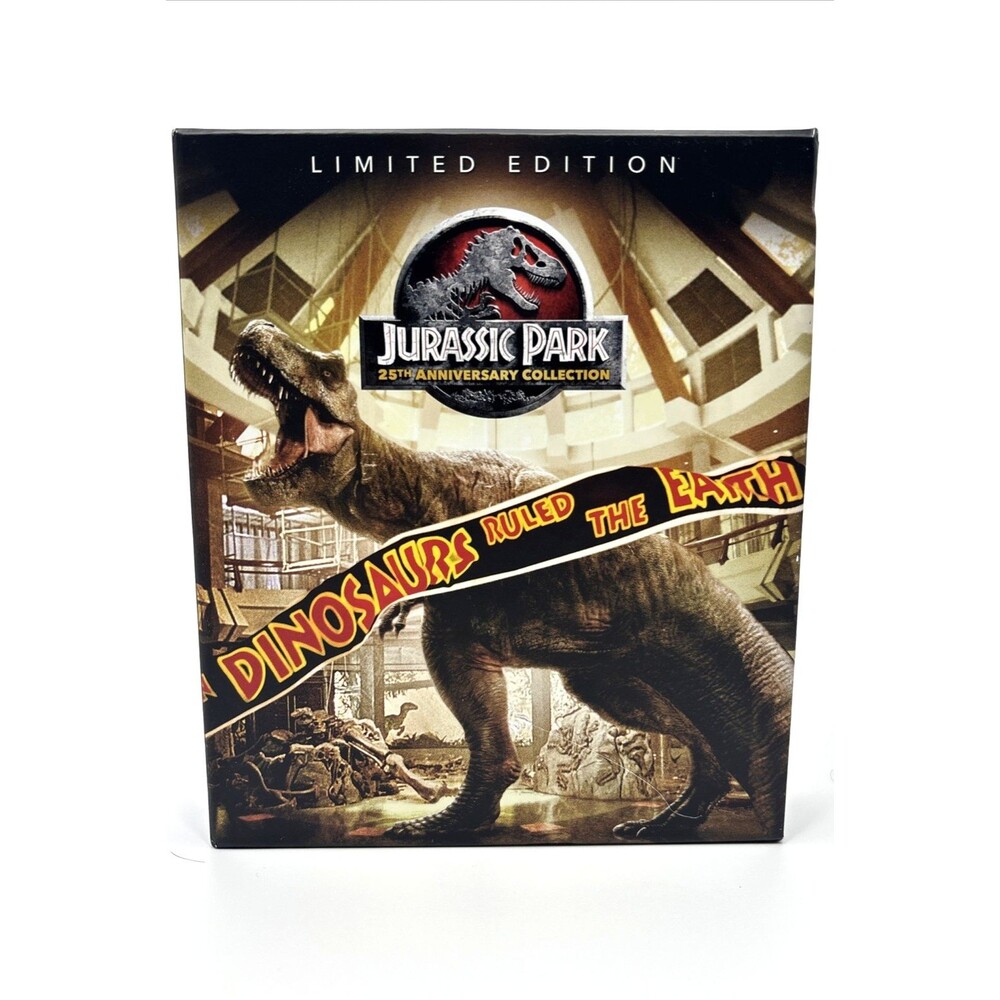 Jurassic Park 25th Anniversary Collection 4k Ultra HD Blu-Ray Limited Edition